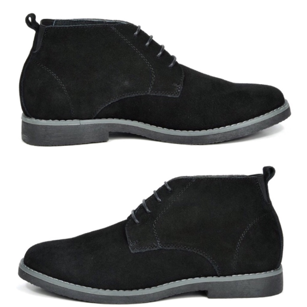 NEW Mens Bruno Suede Leather Classic Chukka Boots